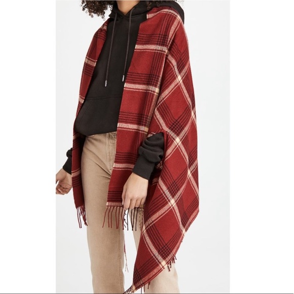 Madewell Buffalo Check Scarf NWT - Picture 2 of 3